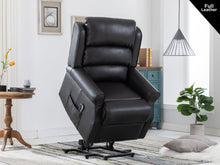 Load image into Gallery viewer, Winceby Leather | Rise Recliner (lifts you out)