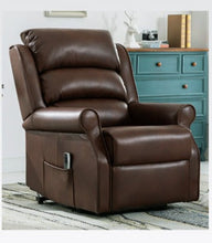 Load image into Gallery viewer, Winceby Leather | Rise Recliner (lifts you out)