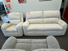 Load image into Gallery viewer, 'Cambridge' 3 Seat Sofa + Power Rise Recliner Chair