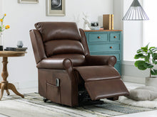 Load image into Gallery viewer, Winceby Leather | Rise Recliner (lifts you out)