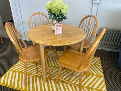 Ex Display Table and 4 x Chairs
