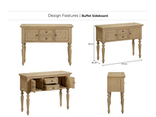 Load image into Gallery viewer, Rustic Chateau | Buffet Sideboard
