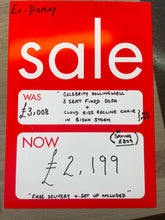 Load image into Gallery viewer, BIG BRAND SALE 'Celebrity Hollingwell' 3 seat Sofa + Cloud Rise Recline Chair