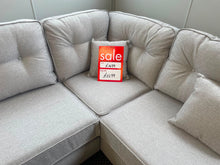 Load image into Gallery viewer, NEW ‘OVER STOCK’ | Aby Corner Sofa + Stool