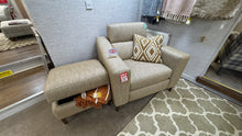 Load image into Gallery viewer, EX DISPLAY SALE | Power Reclining Sofa + Chair &amp; Storage Stool