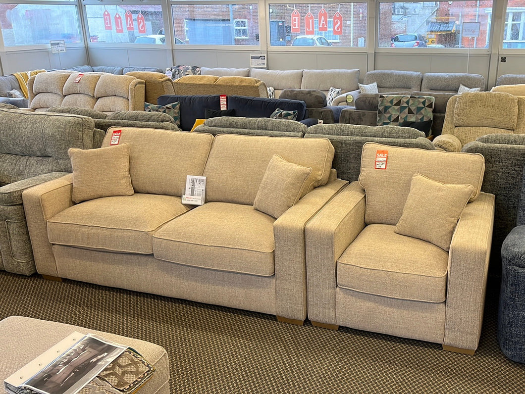 Ex-Display Chicago by Buoyant 3 Seat Sofa & Chair