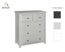 Load image into Gallery viewer, Hatton 2 over 3 Drawer Chest | 3 Colour Options