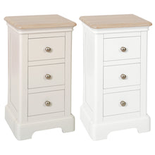 Load image into Gallery viewer, Laceby 3 Drawer Compact Bedside - Painted
