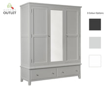 Load image into Gallery viewer, Hatton Triple Wardrobe | 3 Colour Options