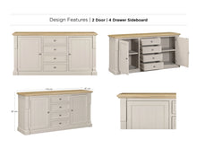 Load image into Gallery viewer, Painted Chateau | Sideboard