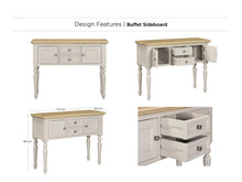 Load image into Gallery viewer, Painted Chateau | Buffet Sideboard