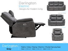Load image into Gallery viewer, Doddington Power Reclining Collection | Slate Grey