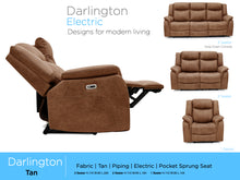 Load image into Gallery viewer, Doddington Power Reclining Collection | Tan