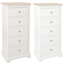 Load image into Gallery viewer, Laceby 5 Drawer Wellington Chest - Painted