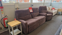 Load image into Gallery viewer, BIG BRAND SALE 'Celebrity Southwell' Power Reclining 3 seater + Power Recliner Chair