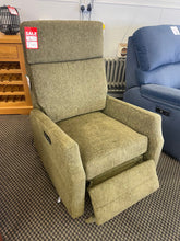 Load image into Gallery viewer, EX DISPLAY | Celebrity ‘Camden’ Power Rechargeable Swivel Recliner