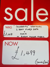 Load image into Gallery viewer, BIG BRAND SALE 'Celebrity Westbury' 2 seat Sofa + Chair