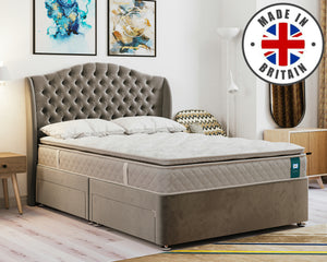 Queen mattress with discount box spring set