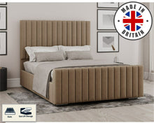 Load image into Gallery viewer, Abbey Fabric Bedframe | Choice of Colour