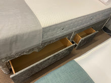Load image into Gallery viewer, EX DISPLAY/SLIGHT SECOND | 4'6" Mattress + 4 Drawer Base &amp; Headboard
