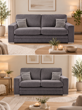 Load image into Gallery viewer, BIG BRAND SALE – Minc Fabric 3 + 2 Sofa Set | Also Sold by Very