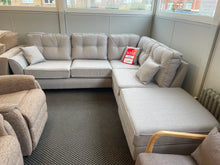 Load image into Gallery viewer, NEW ‘OVER STOCK’ | Aby Corner Sofa + Stool