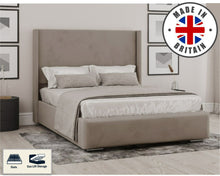 Load image into Gallery viewer, Fleet Fabric Bedframe | Choice of Colour