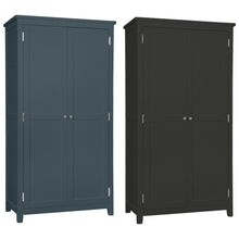 Load image into Gallery viewer, Hatton 2 Door Wardrobe - Painted Blue or Charcoal