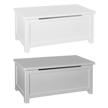 Load image into Gallery viewer, Hatton Blanket Box - Painted White or Grey