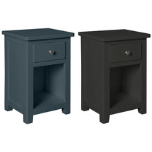 Load image into Gallery viewer, Hatton Nightstand - Painted Blue or Charcoal