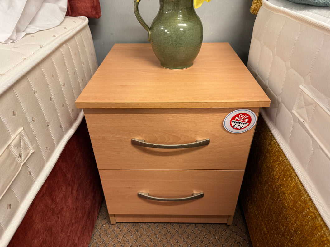 2 Drawer Bedside chest - Discontinued range