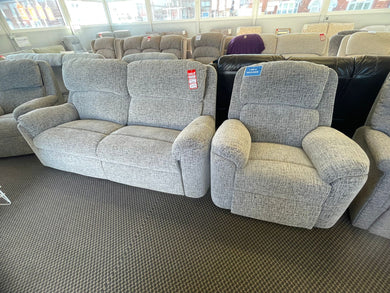 'Cambridge' 3 Seater + Chair + Power Reclining Chair + Extras