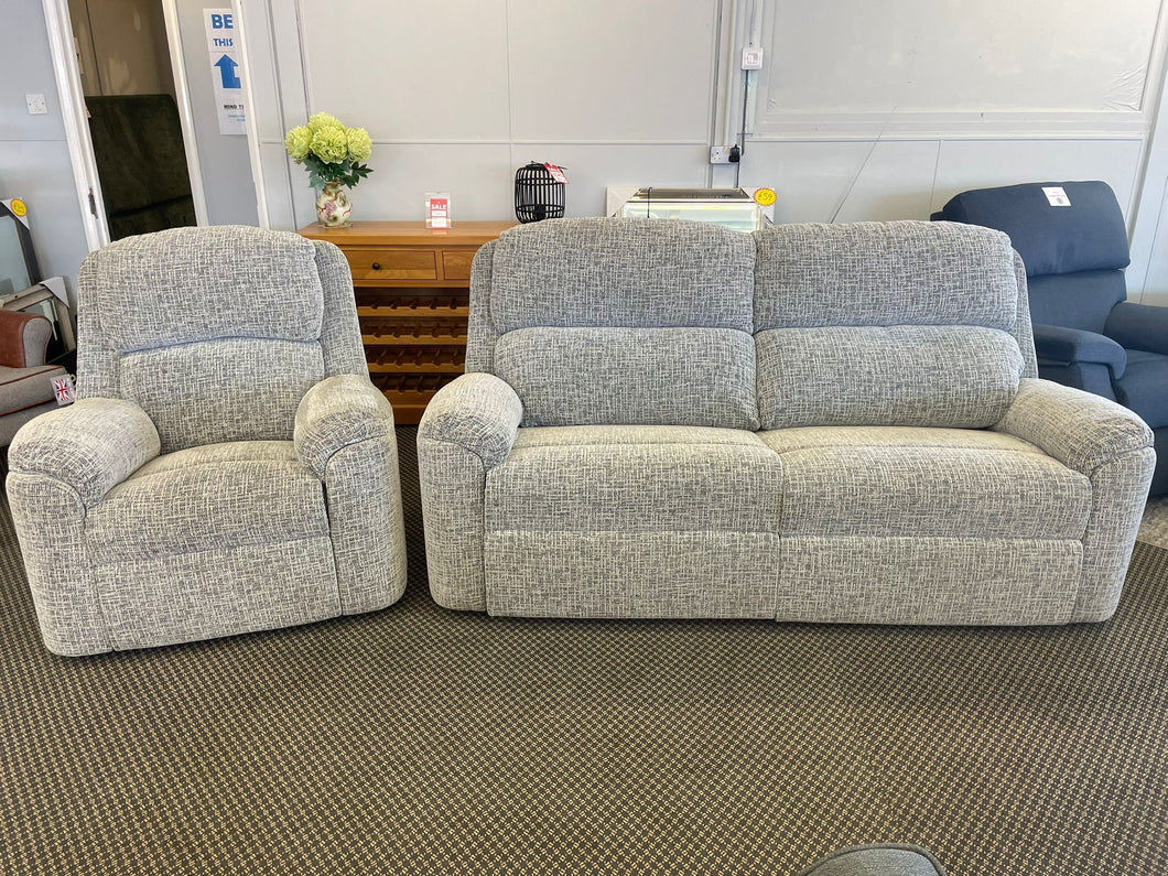 'Cambridge' 3 Seat Sofa + EXTRAS + 1 x Chair