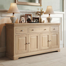 Load image into Gallery viewer, Laceby 4 Door 3 Drawer Sideboard - Oak