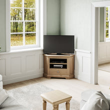 Load image into Gallery viewer, Laceby Corner TV Unit - Oak