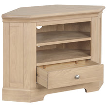 Load image into Gallery viewer, Laceby Corner TV Unit - Oak