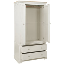 Load image into Gallery viewer, Laceby 2 Door 2 Drawer Wardrobe - Painted