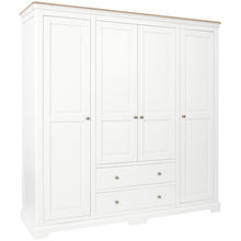 Load image into Gallery viewer, Laceby 4 Door Wardrobe - Painted