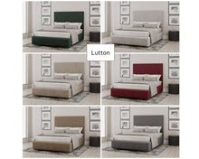 Load image into Gallery viewer, Lutton Fabric Bedframe | Choice of Colour