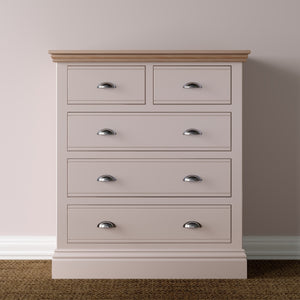 New England | 2 + 3 Drawer Chest - Choice of Colour