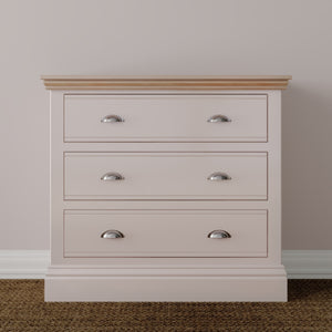 New England | 3 Drawer Chest - Choice of Colour