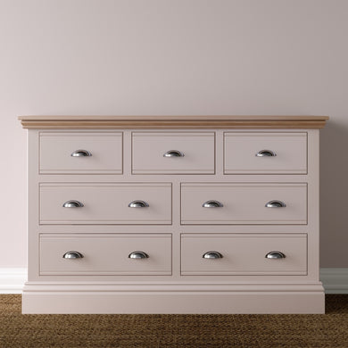 New England | 4+3 Drawer Chest - Choice of Colour
