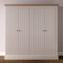 Load image into Gallery viewer, New England | 4 Door Wardrobe - Choice of Colour