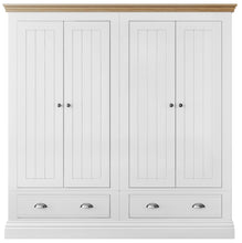 Load image into Gallery viewer, New England | 4 Door Wardrobe + Drawers  - Choice of Size