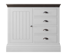 Load image into Gallery viewer, New England | 1 Door, 4 Drawer Sideboard | Choice of Colour