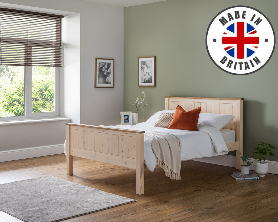 Oxton Bed Frame - High or Low Foot End