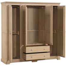 Load image into Gallery viewer, Laceby 4 Door Wardrobe - Oak