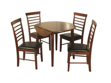 Load image into Gallery viewer, Hanover Dark | Round Drop Leaf Table