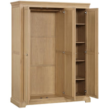 Load image into Gallery viewer, Laceby 3 Door Wardrobe - Oak