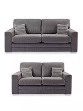 Load image into Gallery viewer, BIG BRAND SALE – Minc Fabric 3 + 2 Sofa Set | Also Sold by Very